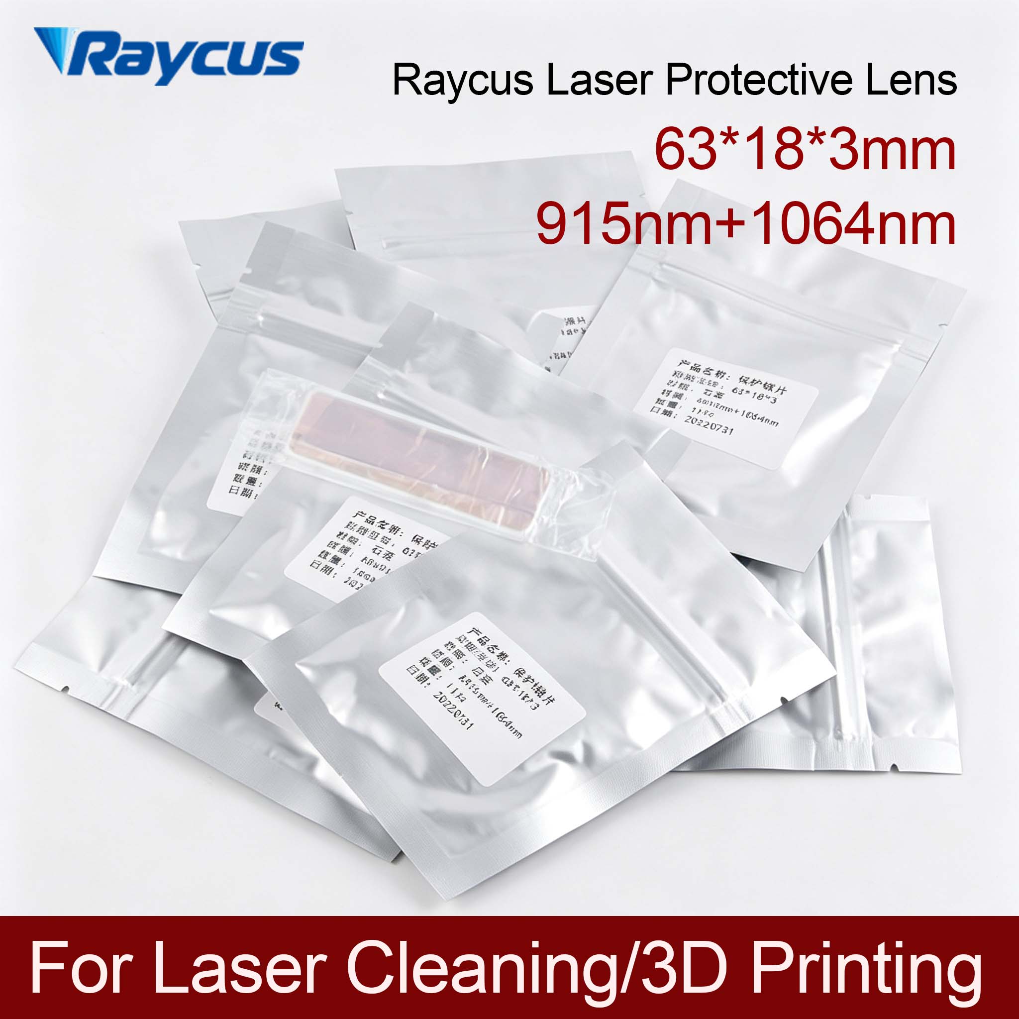 Power Tools Windows - Lente Protettiva Raycus 63*18*3 915nm 1064nm