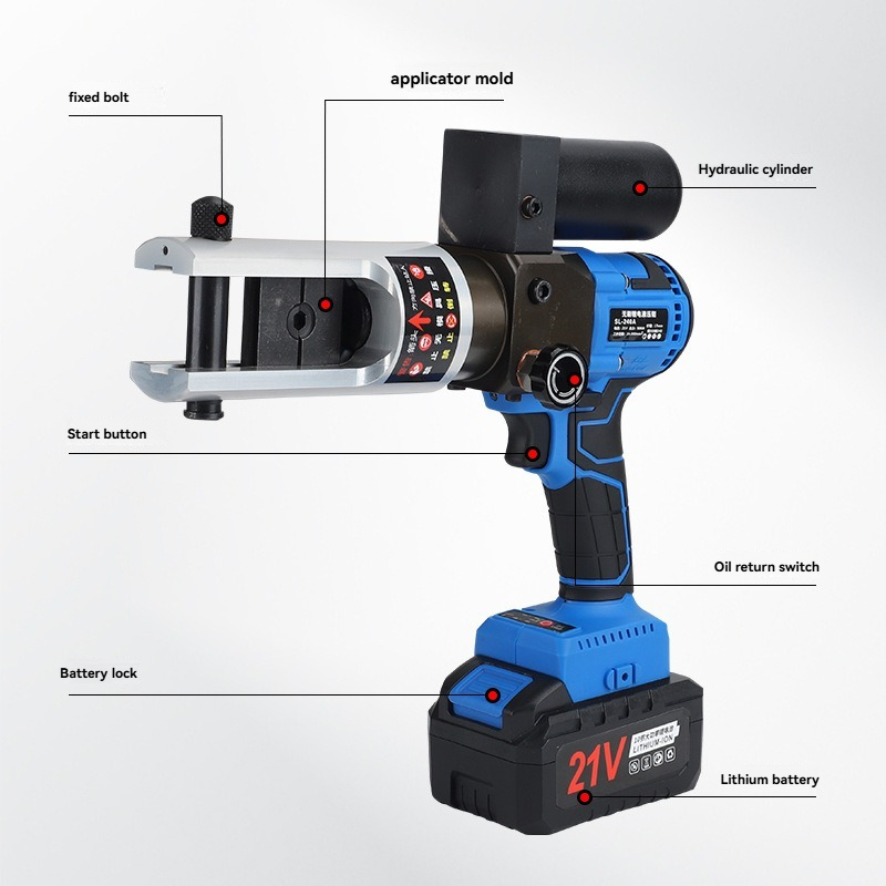 Power Tools Hydraulic - Pinza Idraulica a Batteria 90KN 21V,