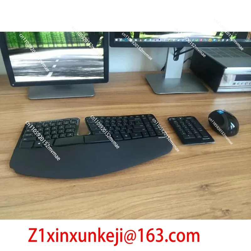 Power Tools Microsoft - Set tastiera e mouse wireless ergonomici