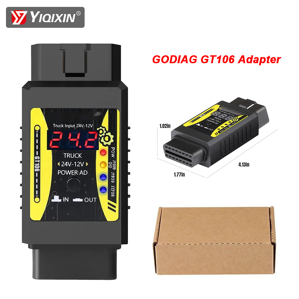 Power Quality Tools - Godiag GT106 Plus Adattatore per camion