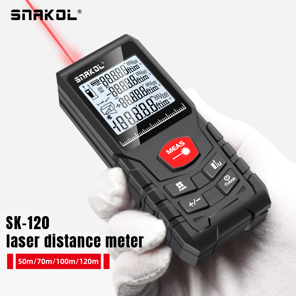 Stanley Tape 25Ft - Misuratore di distanza Laser Snakol 50m