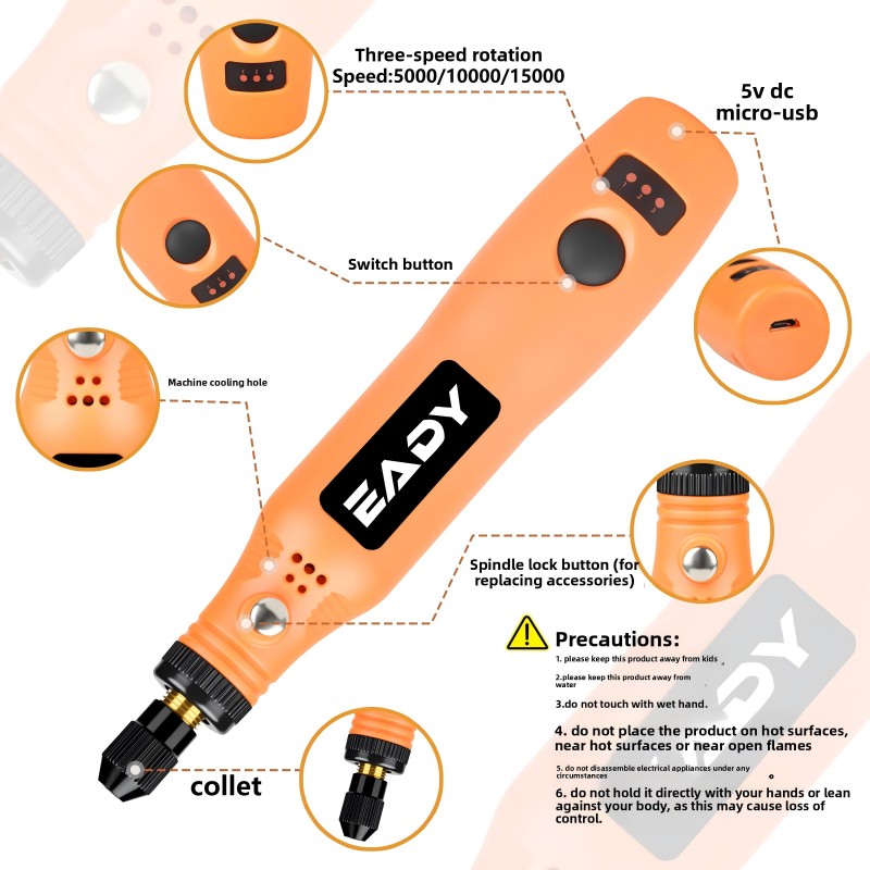Kit di utensili rotanti senza  - Impact Driver Cordless recensione e prezzo